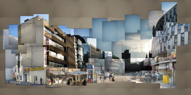 Stuttgart am Morgen Hockney